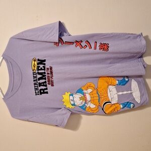 Naruto T-shirt Purple size XL